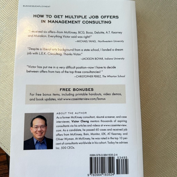 Book: Case Interview Secrets - Picture 3 of 3